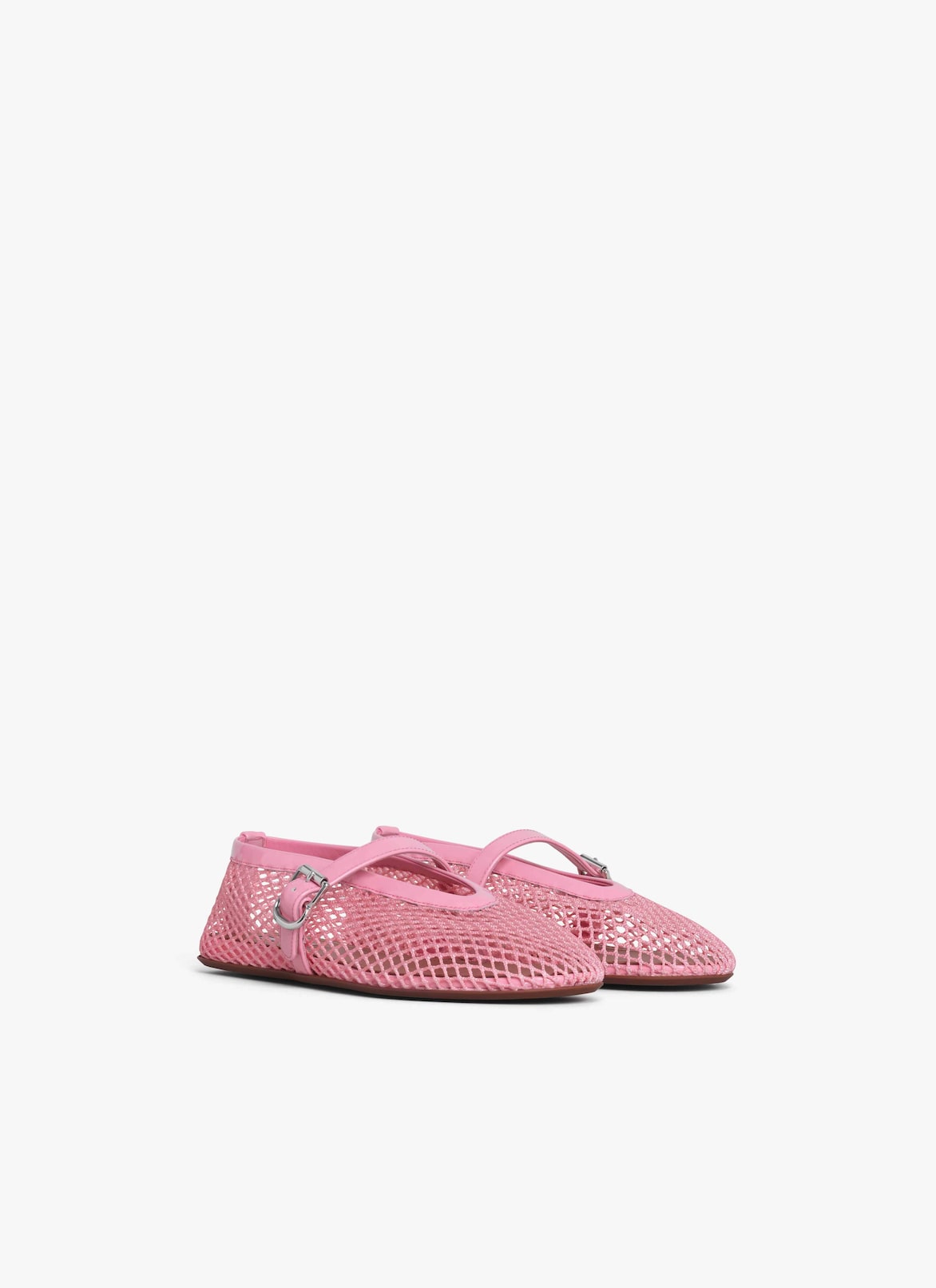 BALLET FLATS IN FISHNET ALAÏA CANDY BALLET FLATS IN FISHNET